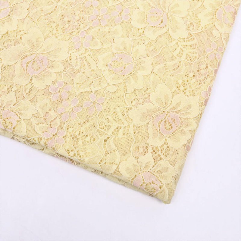 Lace Fabric Dress Cutwork Polyester for Women's Wear Wholesale Supplie 9